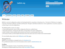 Tablet Screenshot of batfish.org